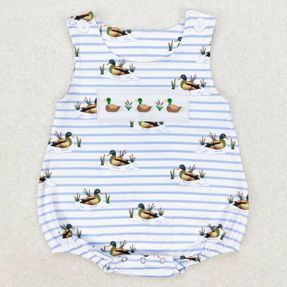 Hot Sale Baby Infant Boys Rompers Golf Hole In One Green Checkered Sleeveless Rompers Boutique Toddler Boys Onesie Bubble Romper