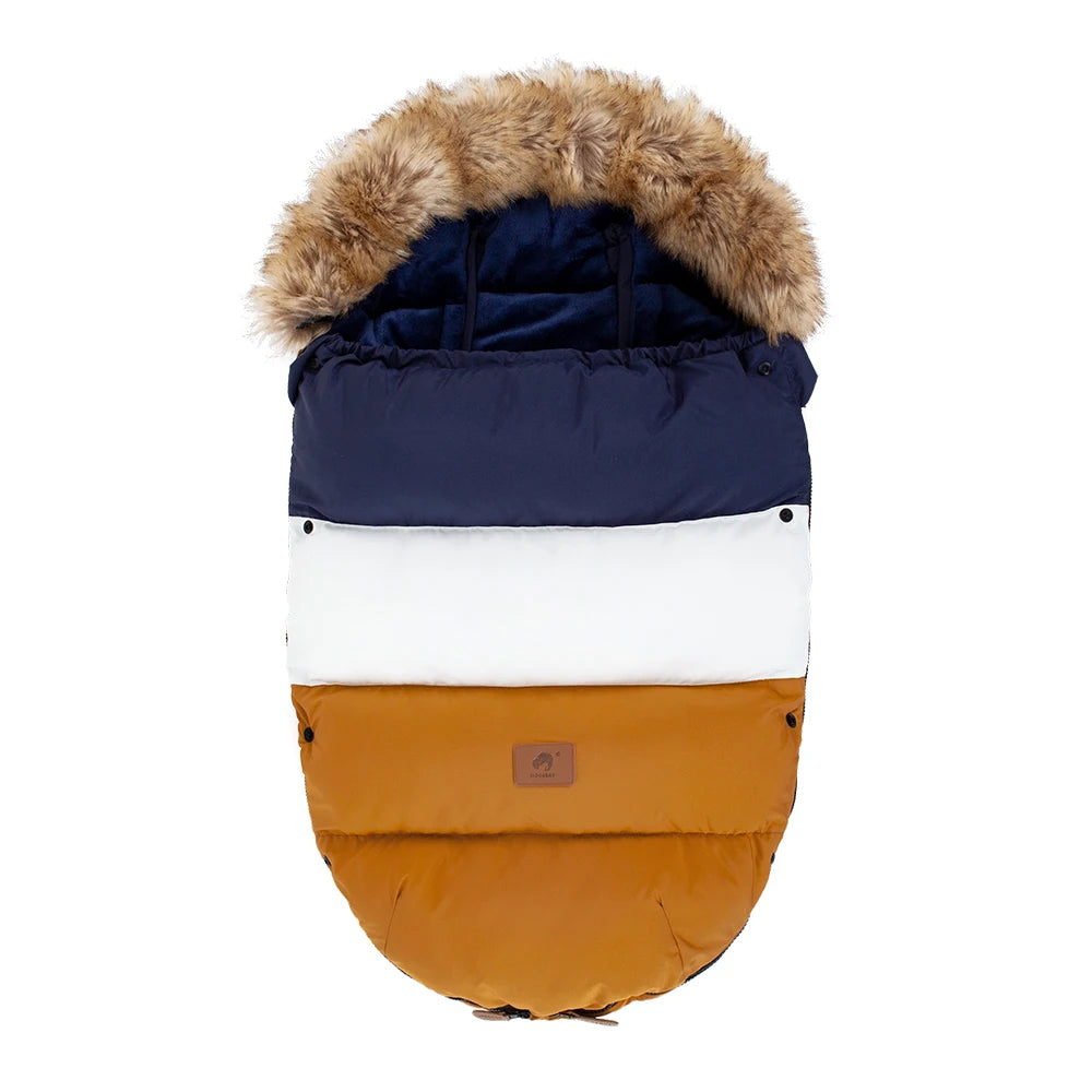 Baby Stroller Footmuff 0-24Months Winter Baby Warm Envelope Sack For Discharge Windproof Thicker Universal Stroller Accessories